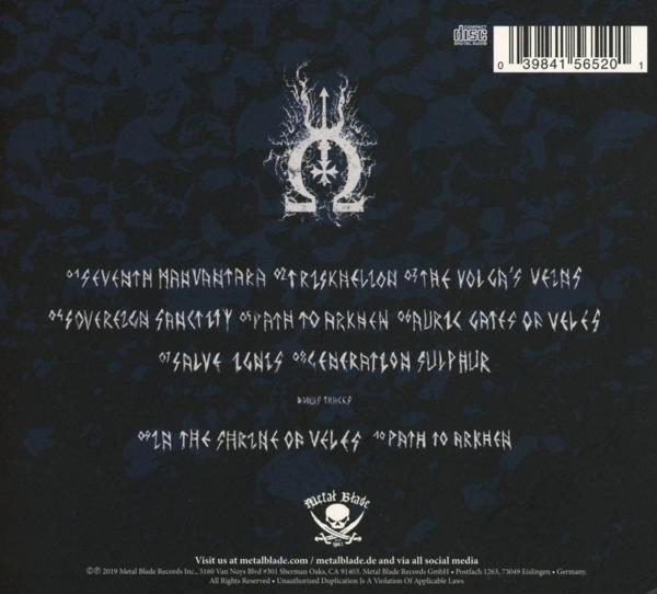 Rückseite einer CD mit Songtiteln und einem Barcode.
