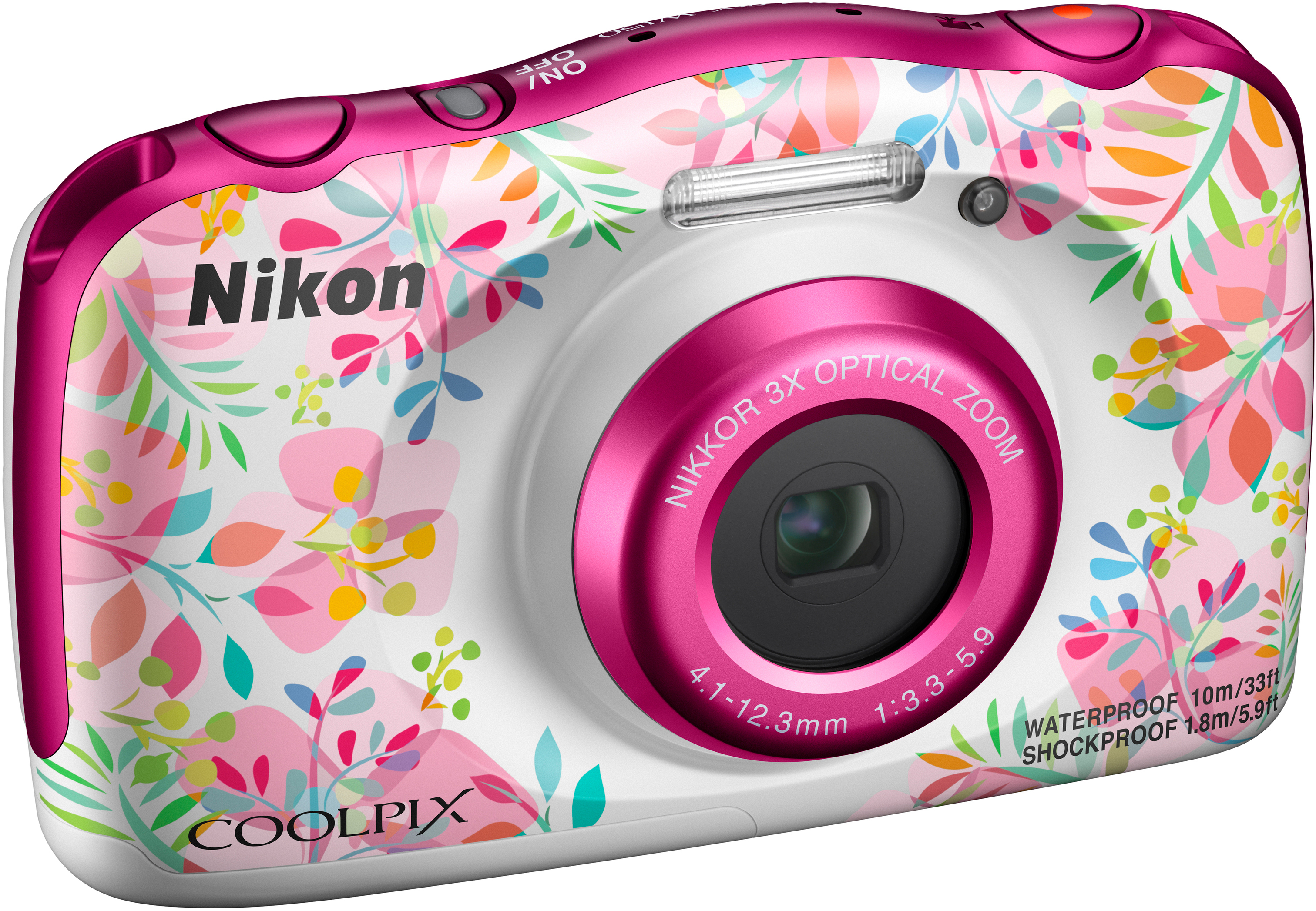 NIKON W 150 Digitalkamera Mehrfarbig, 3 fach opt. Zoom, LCD-TFT