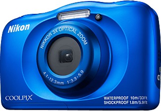 NIKON W 150 Digitalkamera Blau, , 3 fach opt. Zoom, LCD-TFT