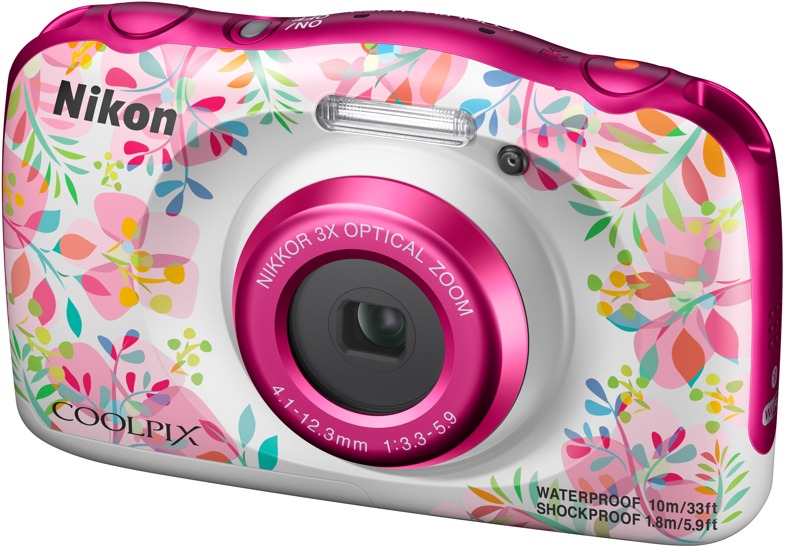 NIKON W 150 Digitalkamera Mehrfarbig, 3 fach opt. Zoom, LCD-TFT