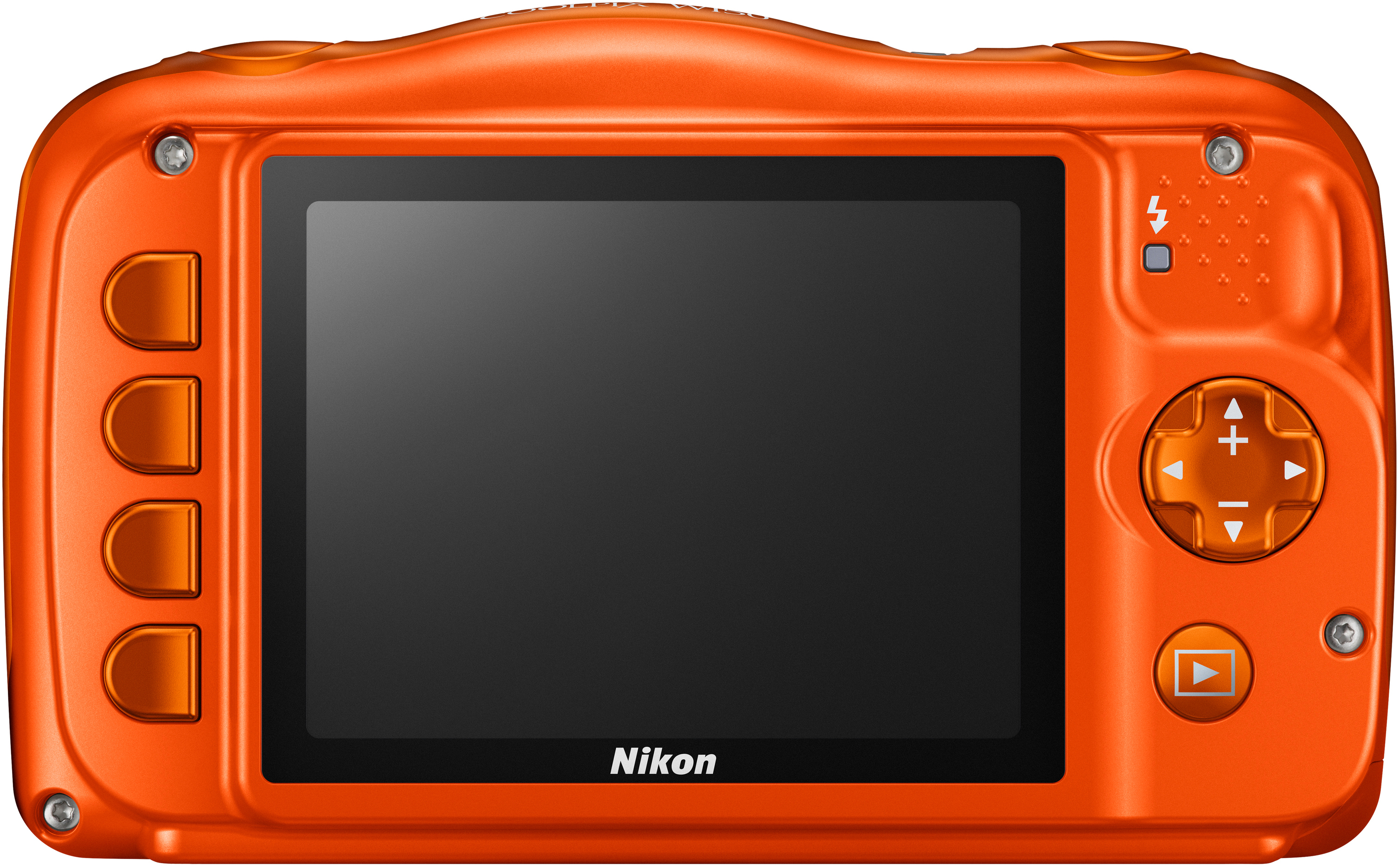 NIKON W 150 Digitalkamera Orange, 3 fach opt. Zoom, LCD-TFT