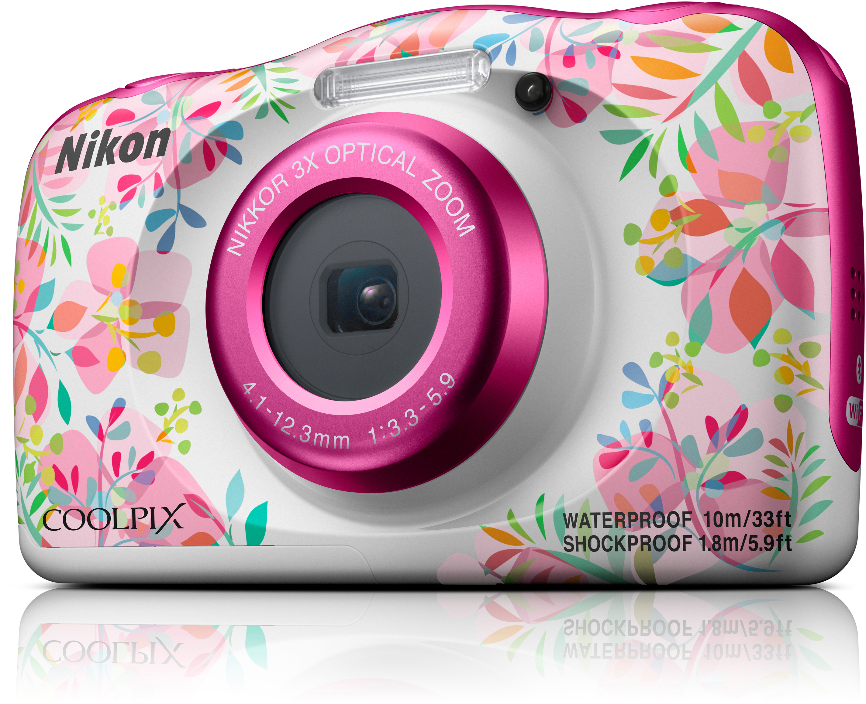 NIKON W 150 Digitalkamera Mehrfarbig, 3 fach opt. Zoom, LCD-TFT