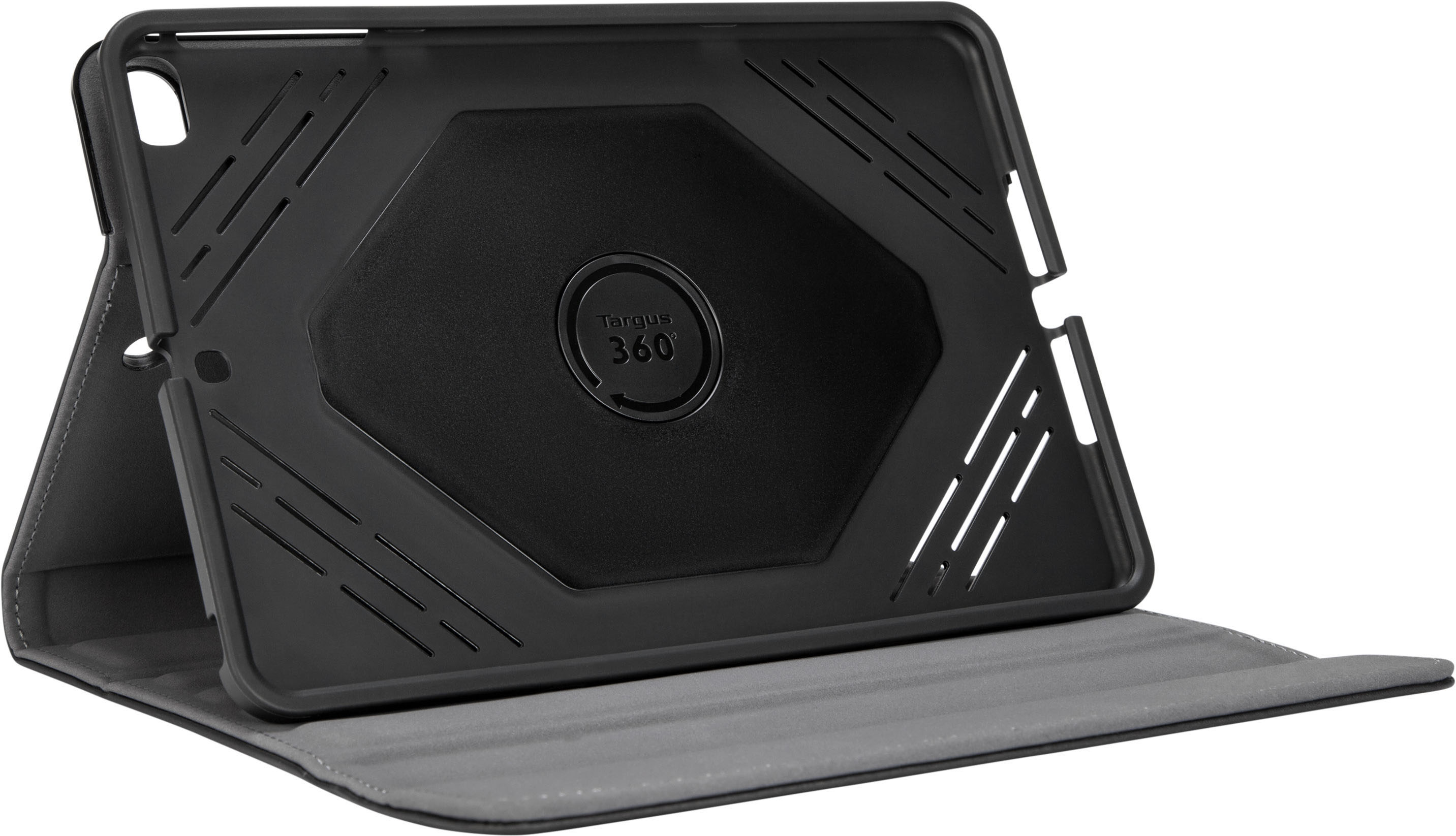 TARGUS THZ694GL VersaVu® Slim 360°, Full Cover, Apple, iPad mini, iPad mini (5. Generation), iPad mini 2, iPad mini 3, iPad mini 4, iPad mini 5, Schwarz