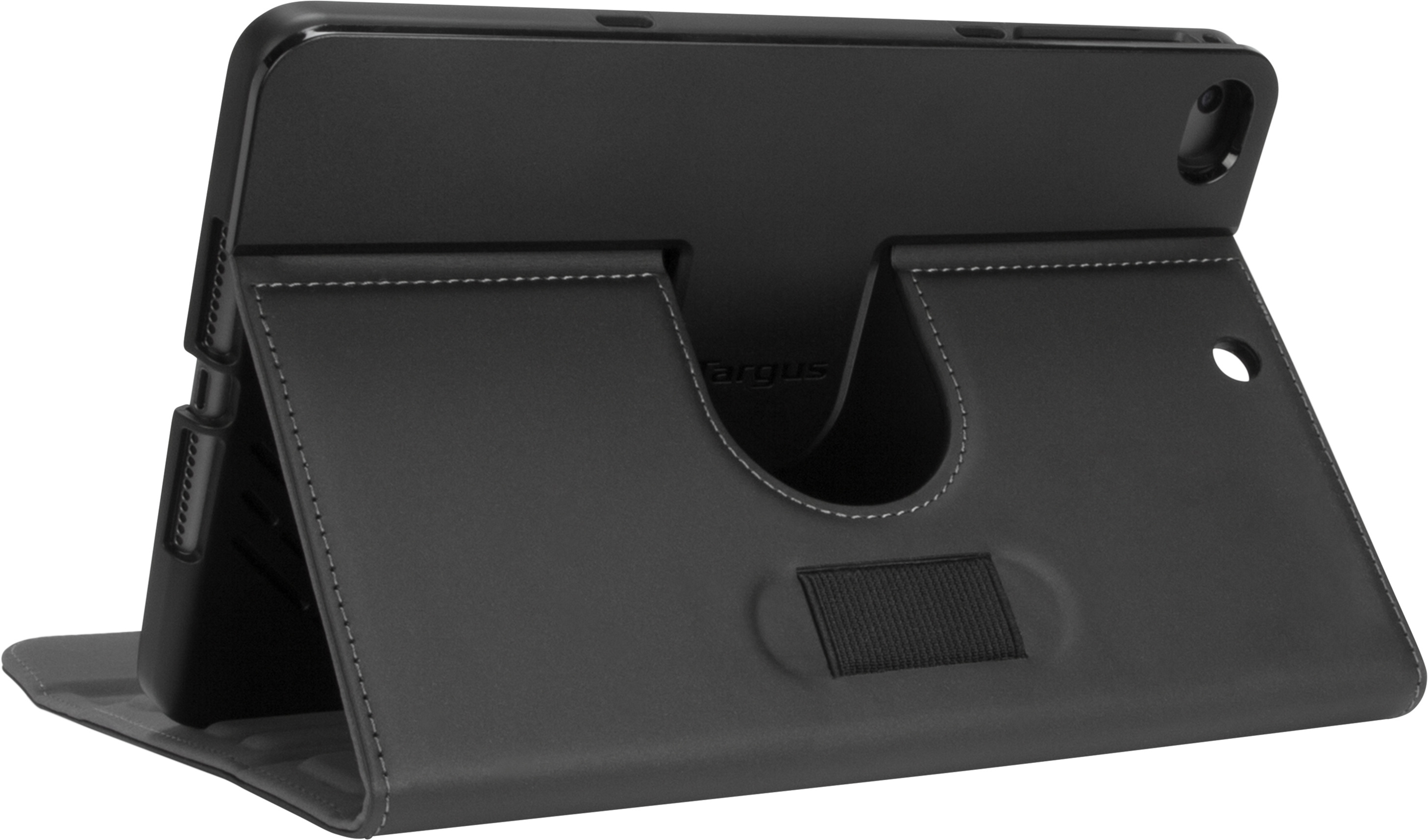 TARGUS THZ694GL VersaVu® Slim 360°, Full Cover, Apple, iPad mini, iPad mini (5. Generation), iPad mini 2, iPad mini 3, iPad mini 4, iPad mini 5, Schwarz