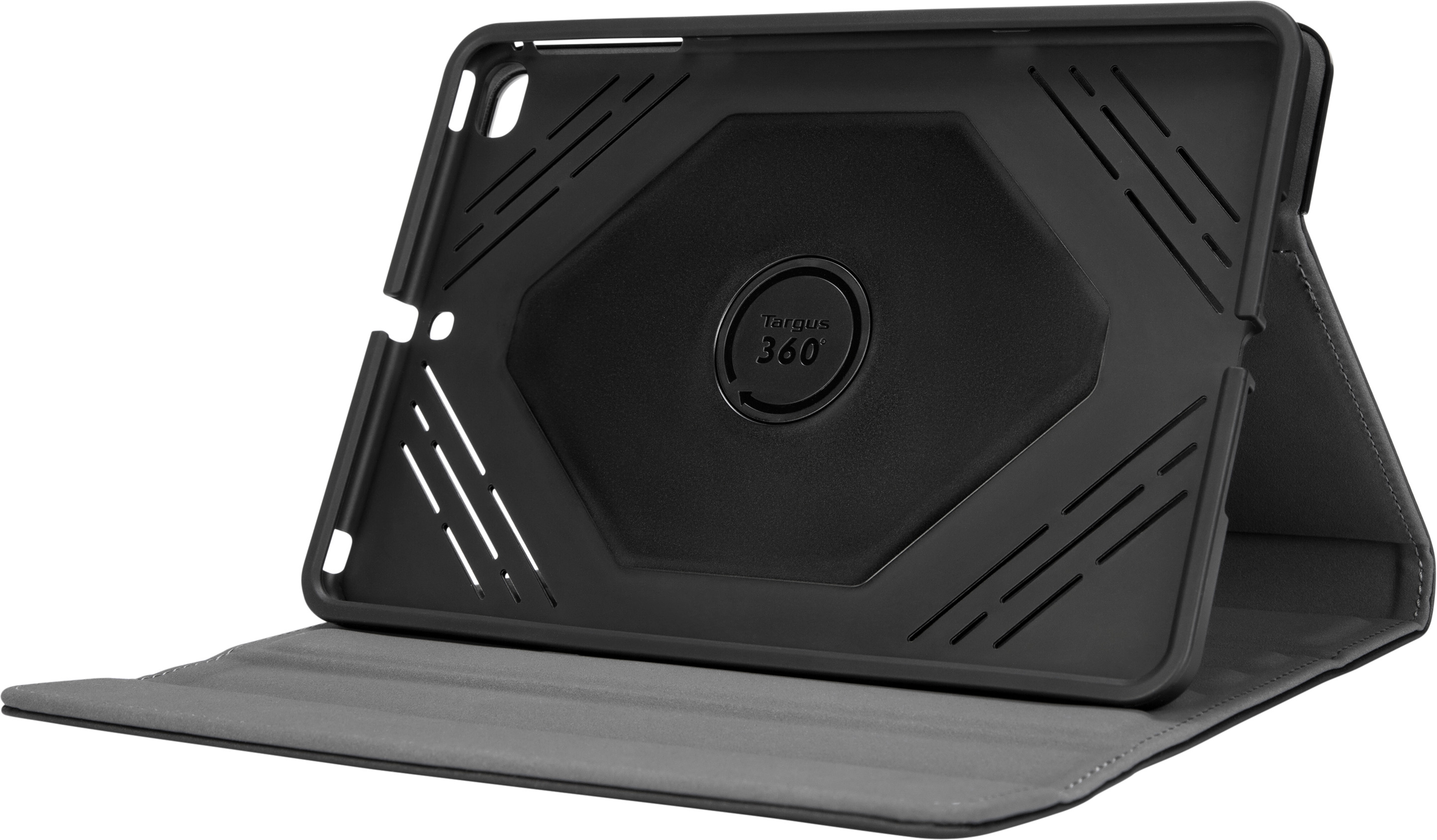 TARGUS THZ694GL VersaVu® Slim 360°, Full Cover, Apple, iPad mini, iPad mini (5. Generation), iPad mini 2, iPad mini 3, iPad mini 4, iPad mini 5, Schwarz