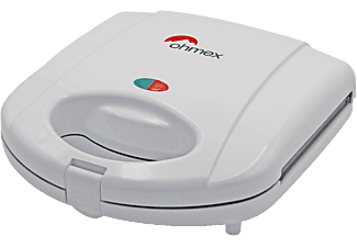 OHMEX SDW-1288W - Toaster per sandwiches (Bianco)