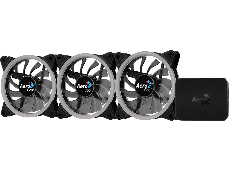 AEROCOOL Rev RGB Pro Gehäuselüfter, Schwarz Gehäuselüfter kaufen | SATURN