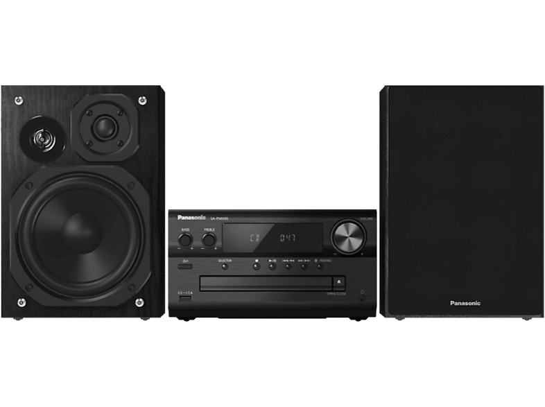 PANASONIC SC-PMX 90 EG-K mikro hifi, fekete