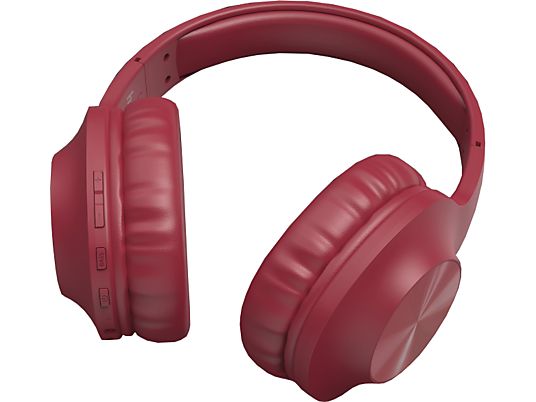 HAMA Calypso BT - Casque Bluetooth (Over-ear, Rouge)