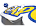 Home Arcade /D - Spielekonsole - Weiss/Blau/Gelb