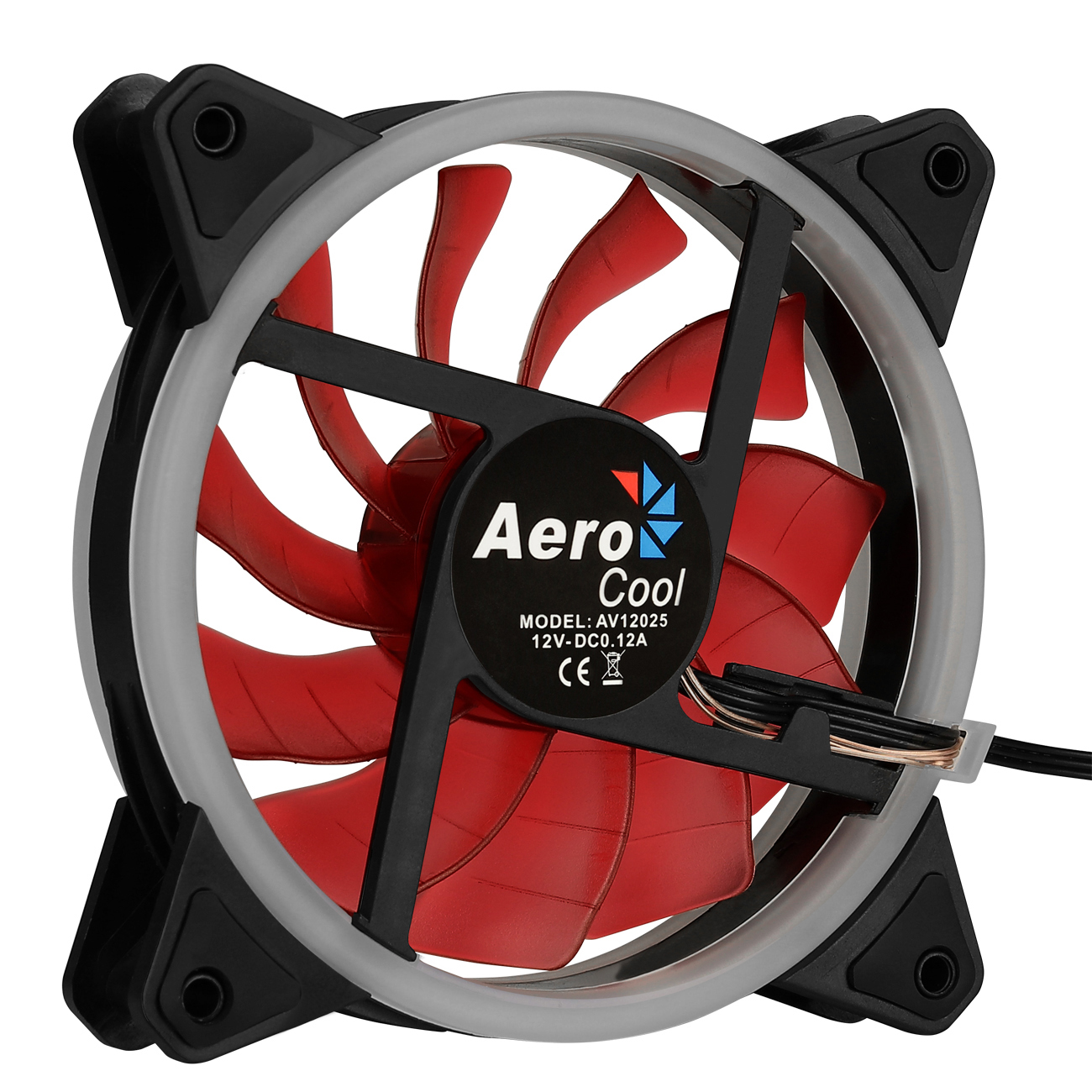 AEROCOOL REV RED 120 MM Gehäuselüfter