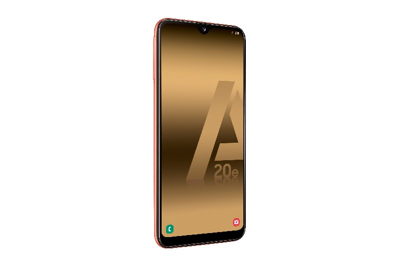 Móvil - Samsung Galaxy A20e, Coral, 32 GB, 3 GB RAM, 5.8" HD+, Exynos 7884B, 3000 mAh, Android