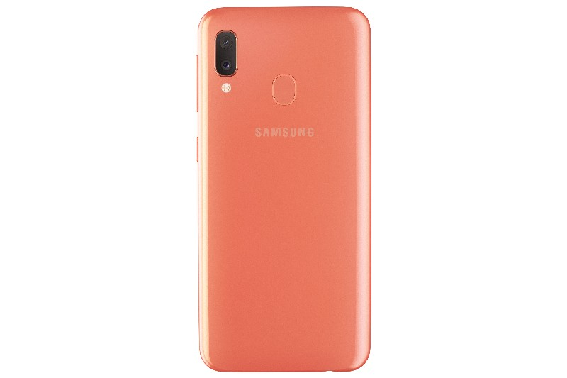 Móvil - Samsung Galaxy A20e, Coral, 32 GB, 3 GB RAM, 5.8" HD+, Exynos 7884B, 3000 mAh, Android
