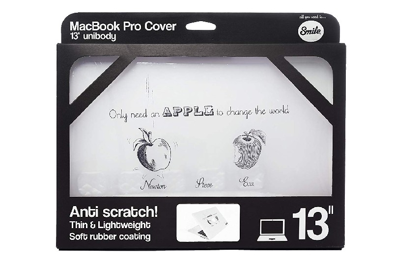 Funda - Silver HT Smile, Macbook 13 pulgadas