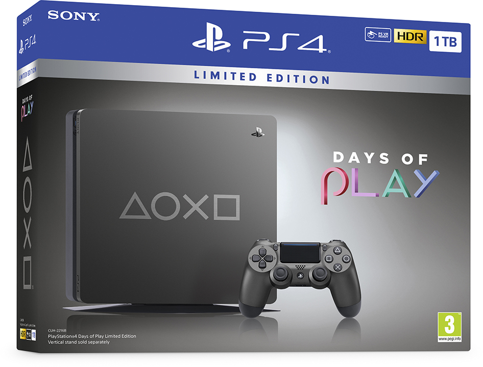 Consola - PS4 Slim 1TB (Ed. Especial - Days of Play)