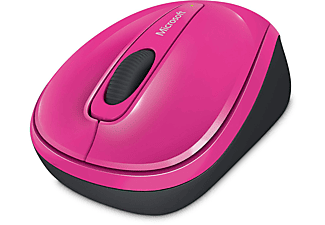 Ratón inalámbrico - Microsoft Wireless Mobile Mouse 3500, Rosa