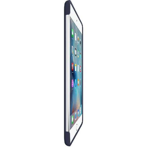 Funda tablet - APPLE Silicone Case, MKLM2ZM,Para iPad mini 4, Azul noche