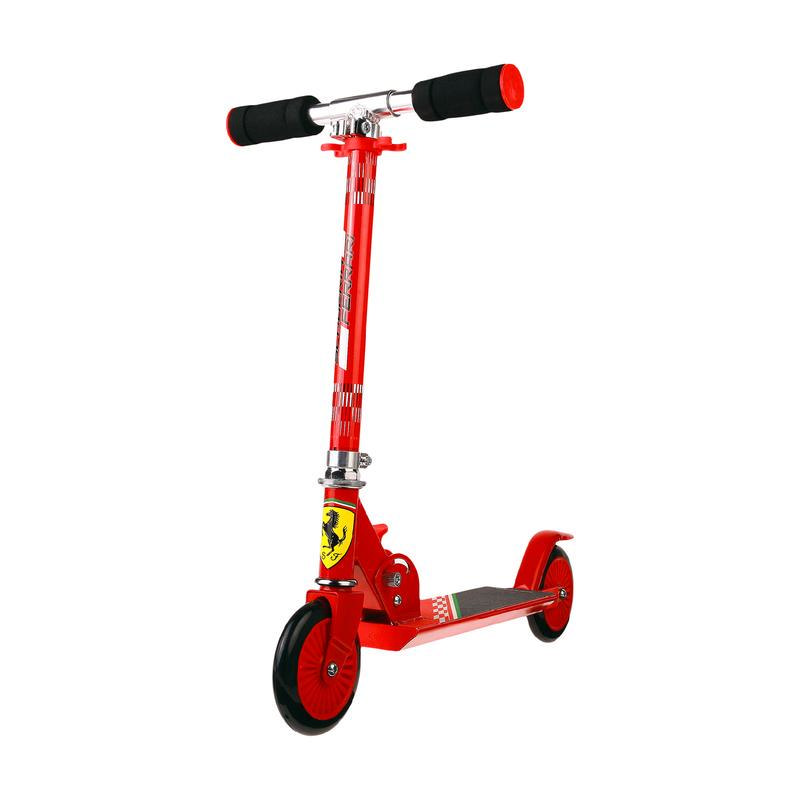 FERRARI Fxk30 Katlanır 2 Tekerli Scooter Kırmızı