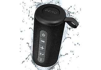PEAQ PPA 301 BT-B Bluetooth Lautsprecher, Schwarz, Wasserfest