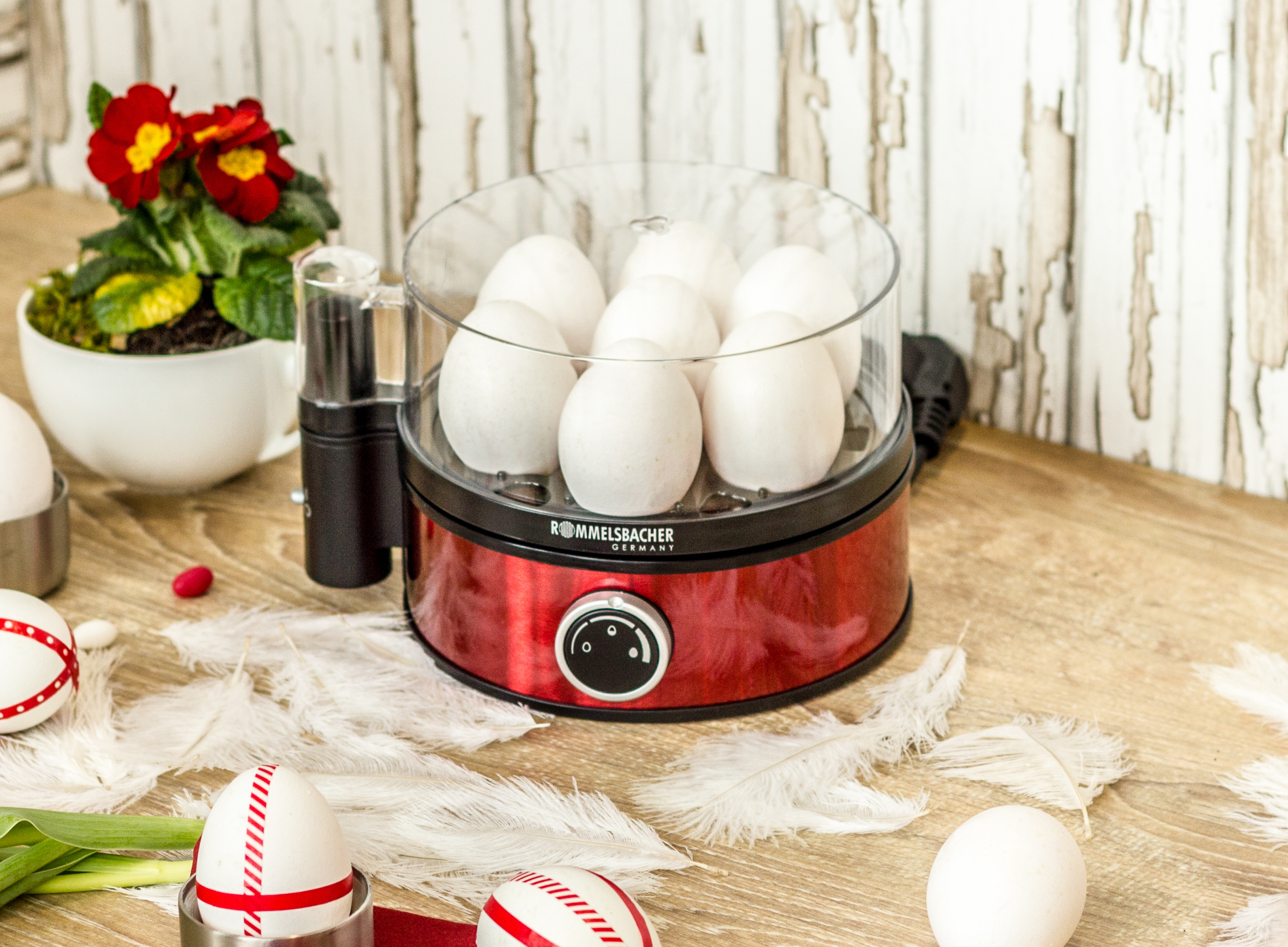 ROMMELSBACHER ER 405 R Eierkocher(Anzahl Eier: 7)