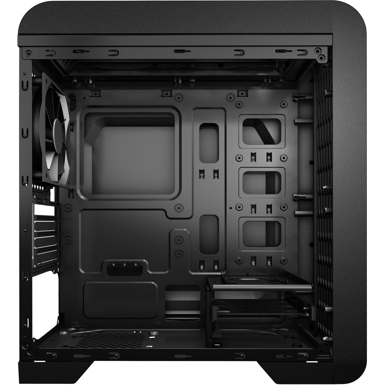 AEROCOOL QS-240 PC-Gehäuse, Schwarz