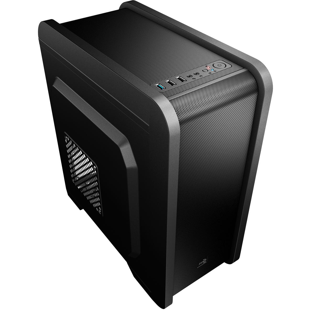AEROCOOL QS-240 PC-Gehäuse, Schwarz