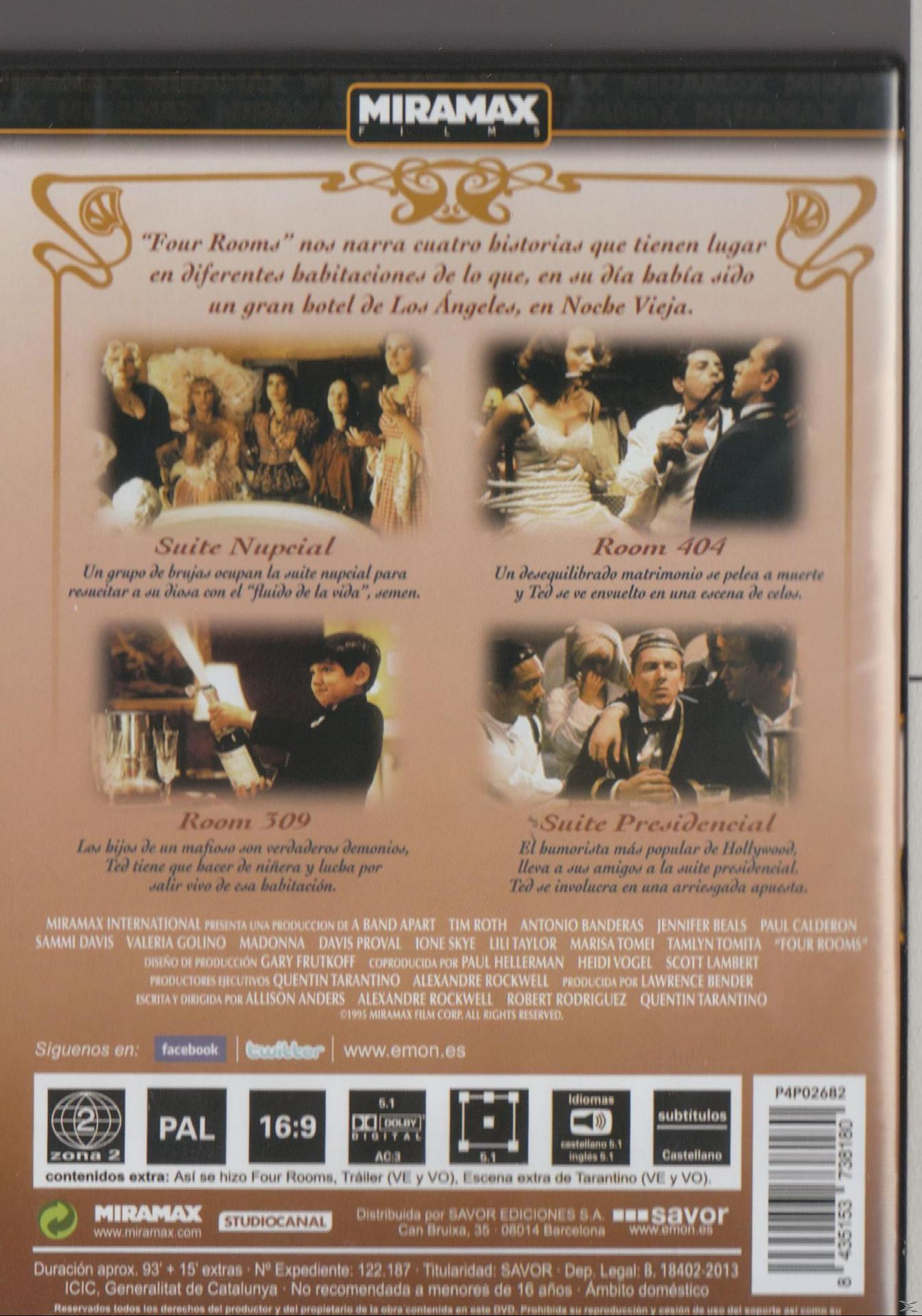 Four Rooms - DVD