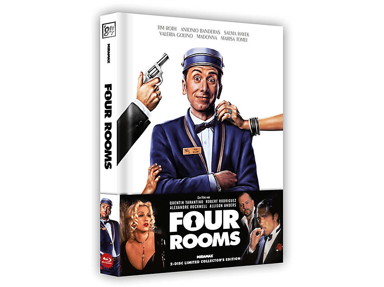 Four Rooms Mediabook Cover A Blu Ray Dvd