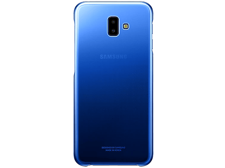 SAMSUNG Cover Gradation Galaxy J6+ Blauw (EF-AJ610CLEGWW)