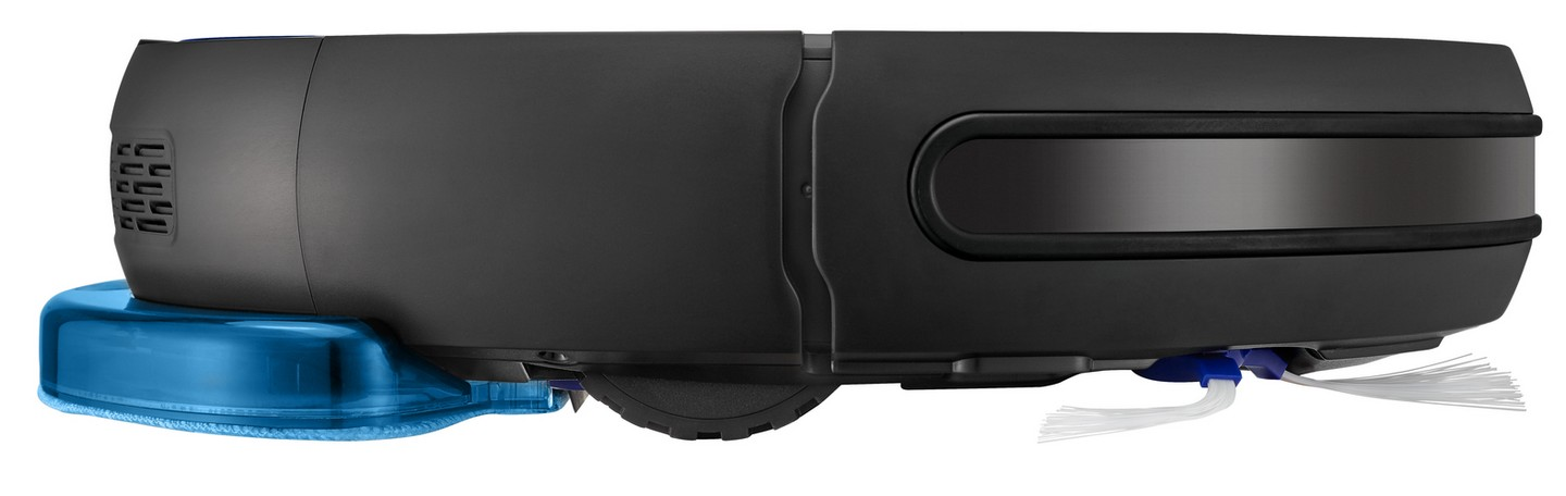 Robot aspirador - Rowenta RR6933 Smart Force Essential Aqua, Mopa, 65 dB, Autonomía 150 min, Negro