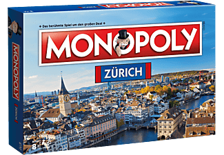 WINNING MOVES Monopoly Zürich (deutsche Sprache) - Brettspiel