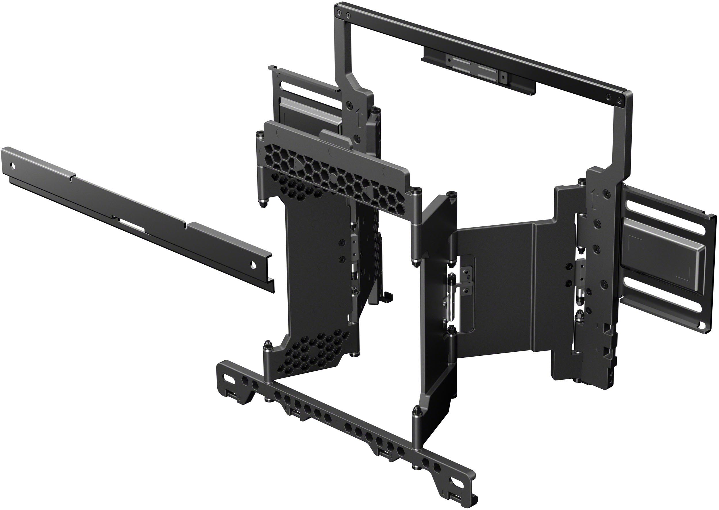 Eine schwarze Computerkomponente mit Wabenmuster.