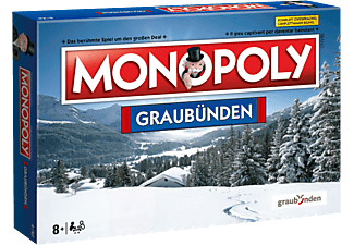 WINNING MOVES Monopoly Graubünden (tedesco e francese) - Gioco da tavolo