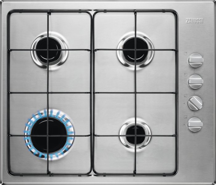 ZANUSSI Taque au gaz (ZGH62414XS)