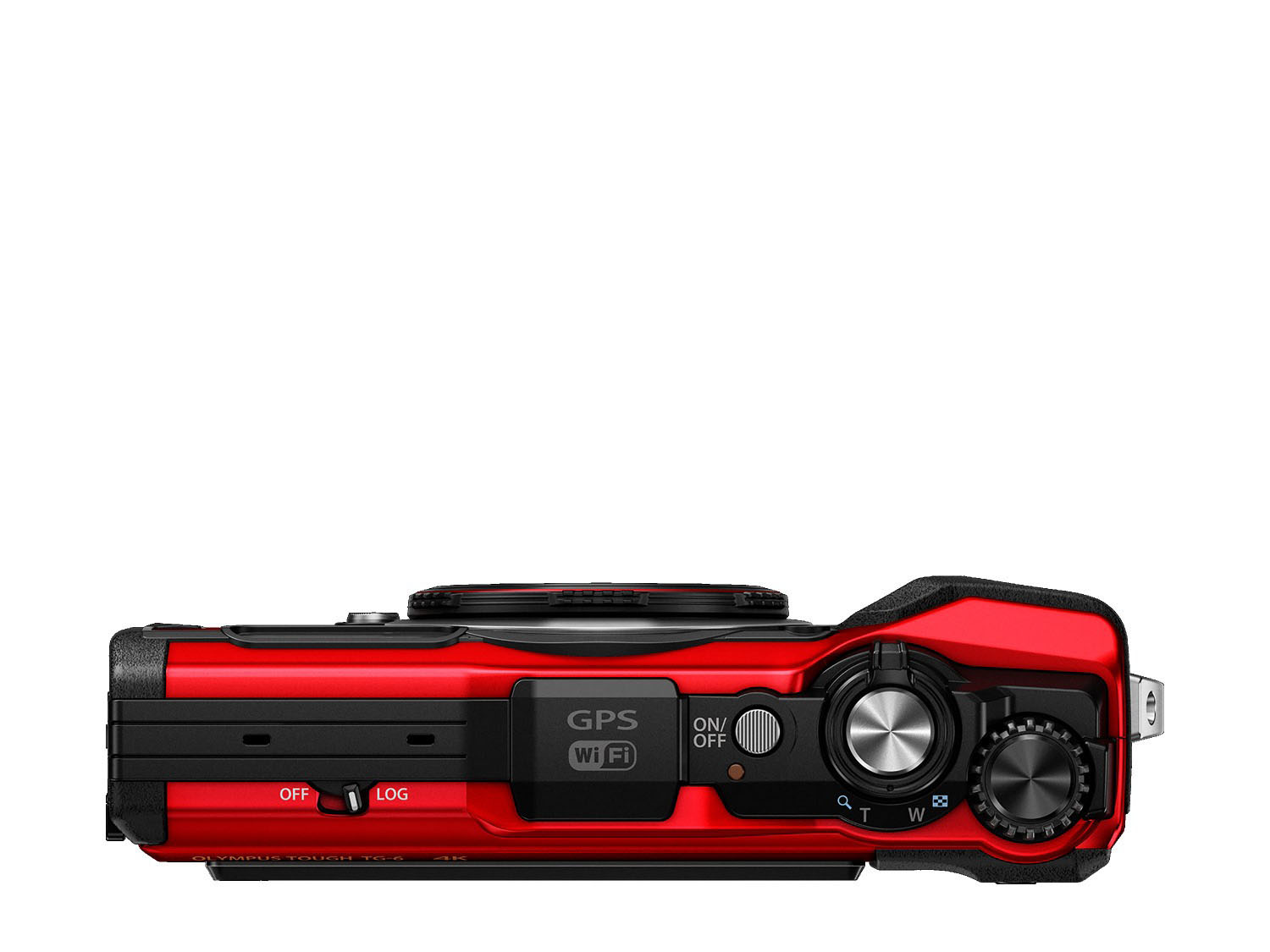 OLYMPUS TG-6 Digitalkamera Rot, 4x opt. Zoom, LCD, WLAN