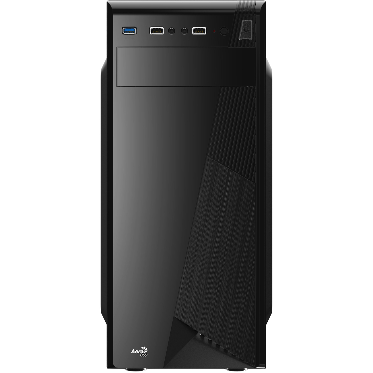 AEROCOOL CS-1101 PC-Gehäuse, Schwarz