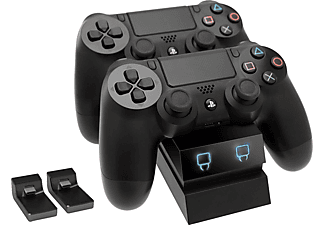 VENOM Outlet PlayStation 4 dupla kontroller töltőállomás, fekete (VS2732)