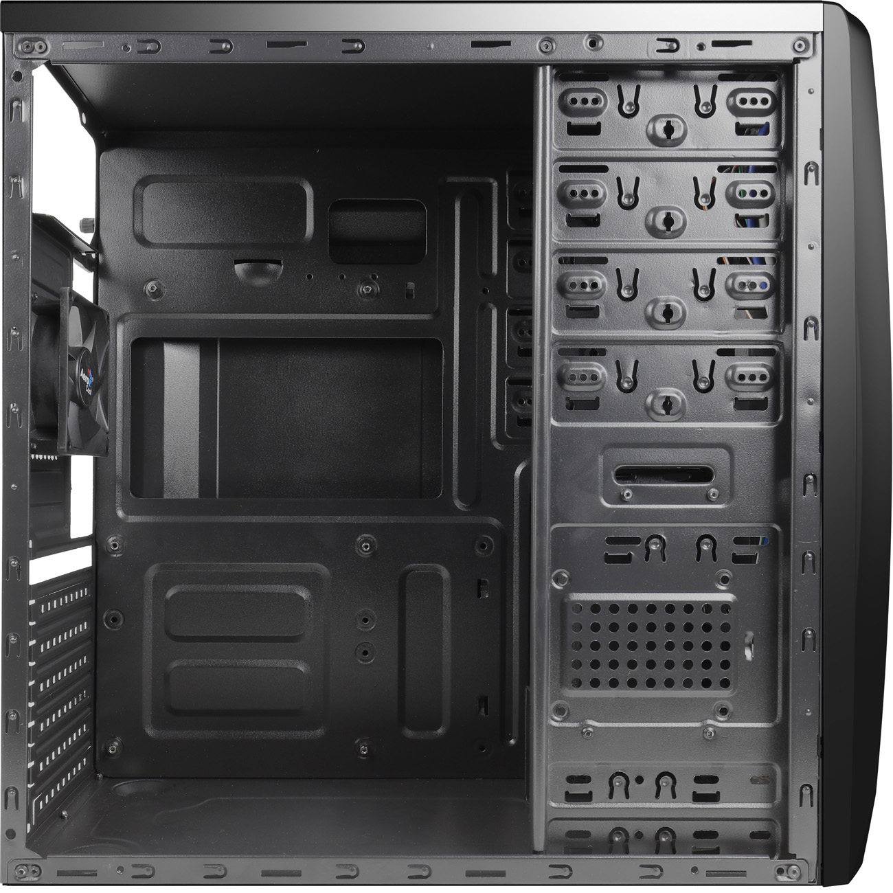AEROCOOL CS-1102 PC-Gehäuse, Schwarz