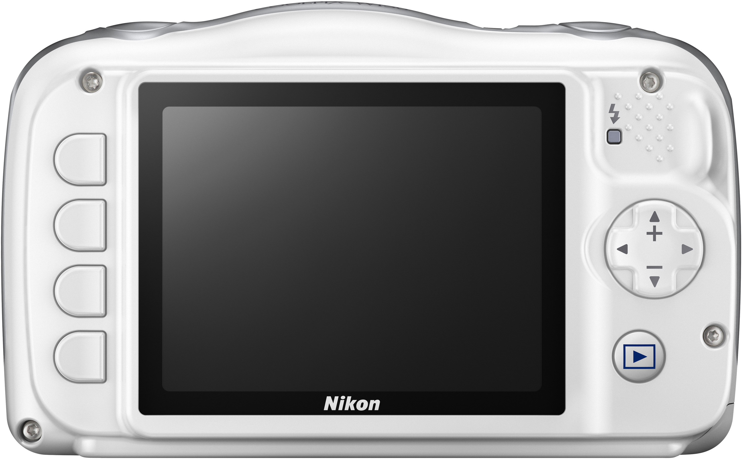 NIKON W 150 Rucksack Kit Digitalkamera Weiß, 3 fach opt. Zoom, LCD-TFT