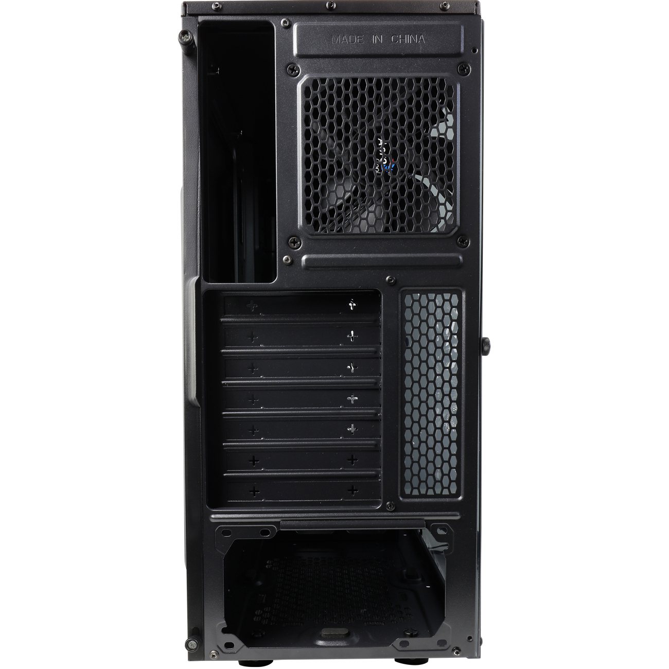 AEROCOOL CYBERX ADVANCE WINDOW PC-Gehäuse, Schwarz