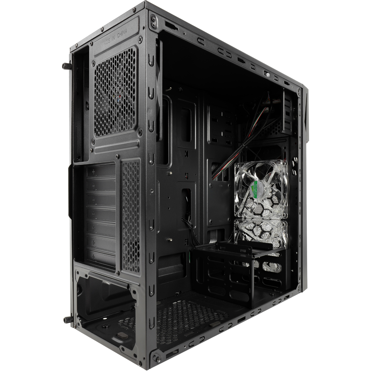 AEROCOOL CYBERX ADVANCE WINDOW PC-Gehäuse, Schwarz