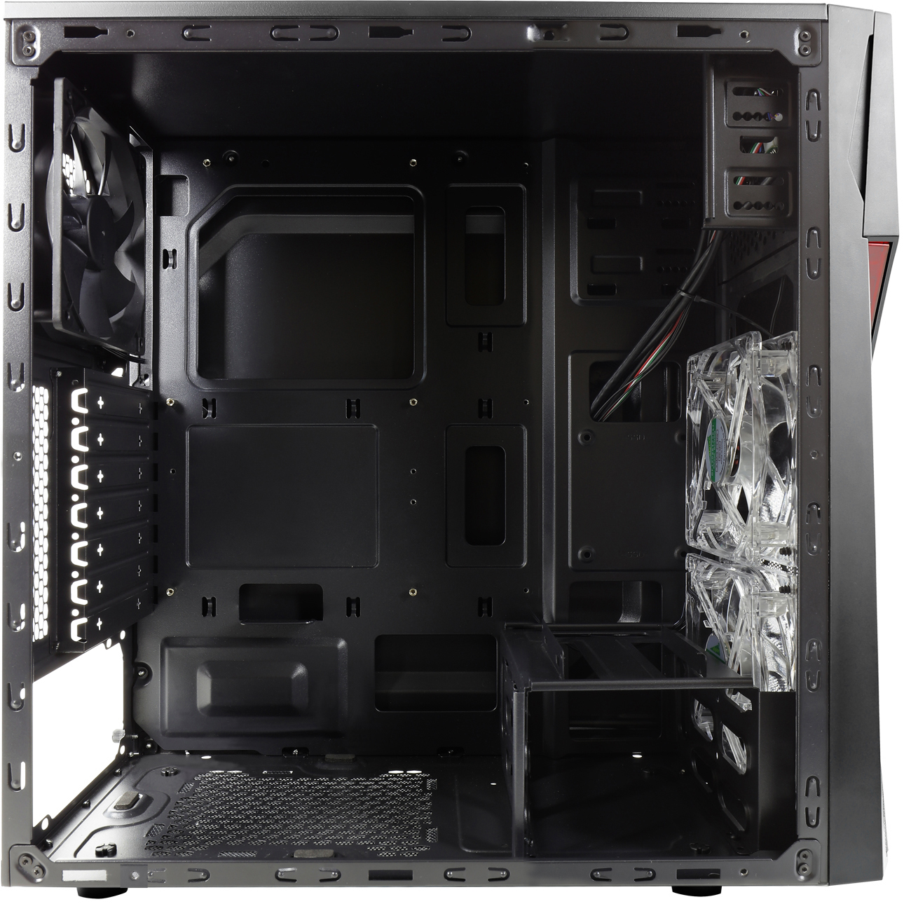 AEROCOOL CYBERX ADVANCE WINDOW PC-Gehäuse, Schwarz