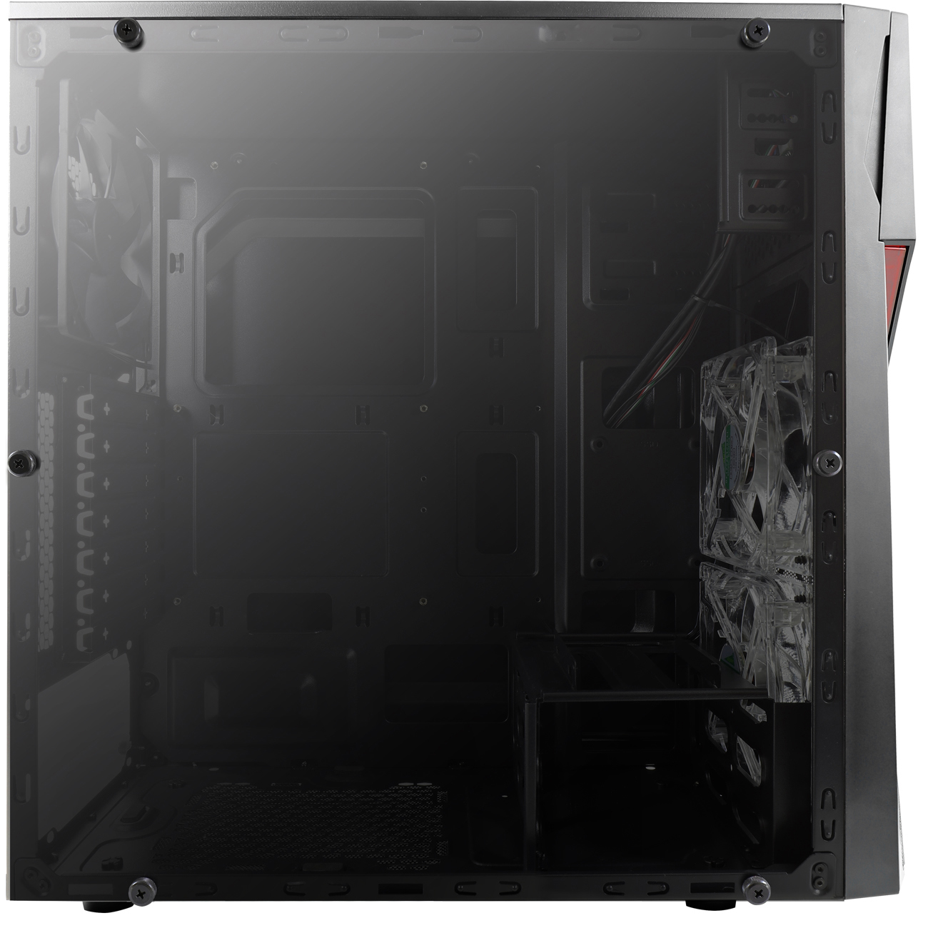 AEROCOOL CYBERX ADVANCE WINDOW PC-Gehäuse, Schwarz
