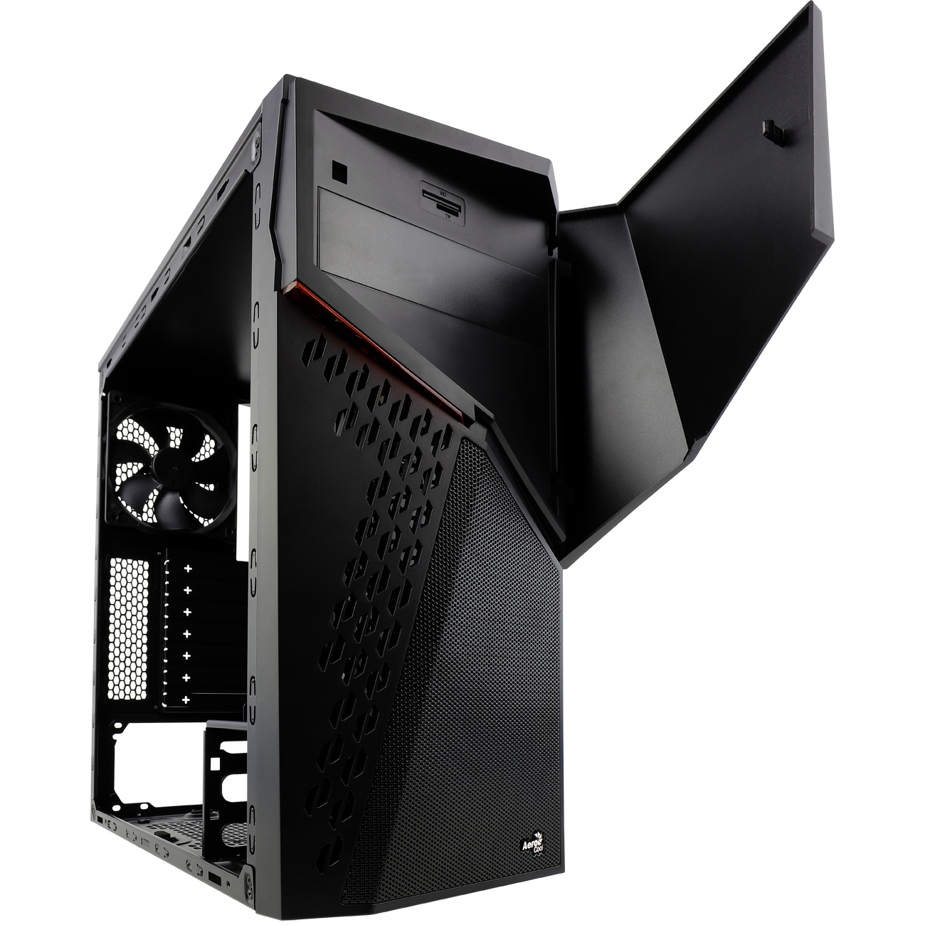 AEROCOOL CYBERX ADVANCE WINDOW PC-Gehäuse, Schwarz
