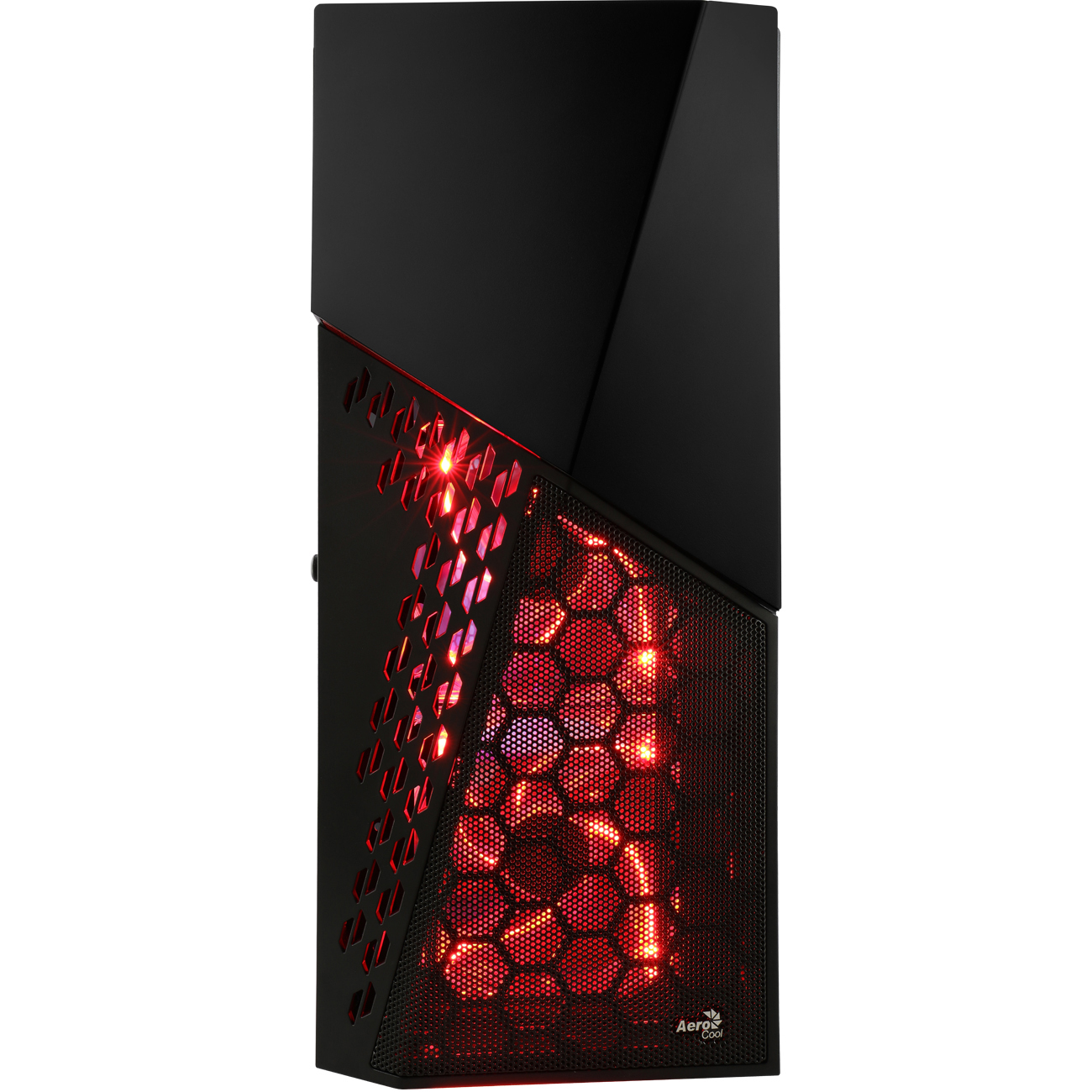 AEROCOOL CYBERX ADVANCE WINDOW PC-Gehäuse, Schwarz