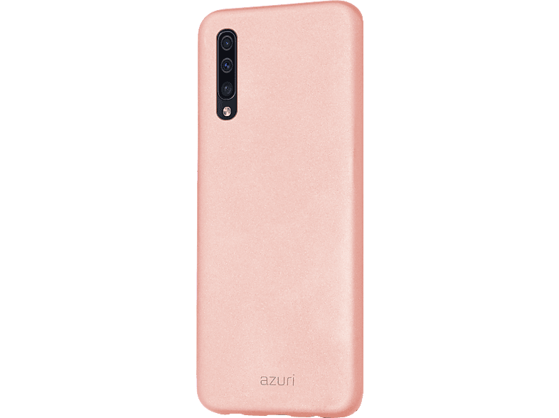 AZURI Cover Metallic soft touch Galaxy A50 Rose (AZCOVMETSAA505-PNK)