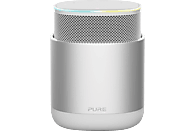 PURE DiscovR Lautsprecher App-steuerbar, Bluetooth, Silber
