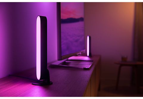 PHILIPS HUE Lampe d'ambiance Play Pack Extension RGB Noir (7820330P7)