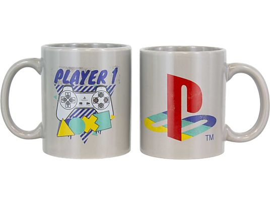 PALADONE PlayStation Player 1 & Player 2 - Ensemble de tasses (Multicouleur)