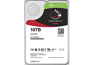 SEAGATE IronWolf NAS - Disque dur (HDD, 10 TB, Argent)